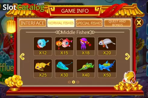 Скрин8. Gods Slash Fish слот