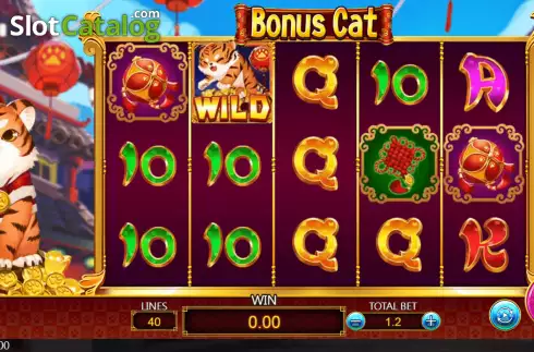 Скрин2. Bonus Cat слот