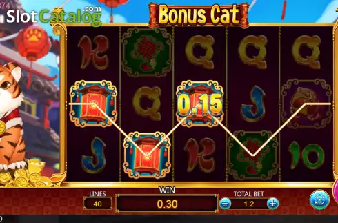 Скрин3. Bonus Cat слот