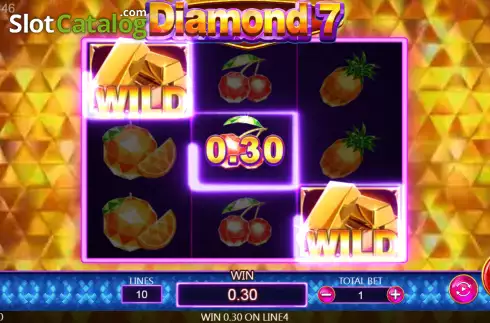 Скрин3. Diamond 7 (Dragoon Soft) слот