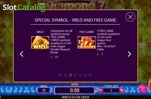 Скрин5. Diamond 7 (Dragoon Soft) слот