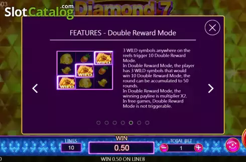 Скрин6. Diamond 7 (Dragoon Soft) слот