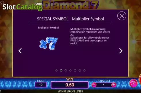 Скрин8. Diamond 7 (Dragoon Soft) слот