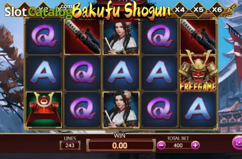 Скрин2. Bakufu Shogun слот