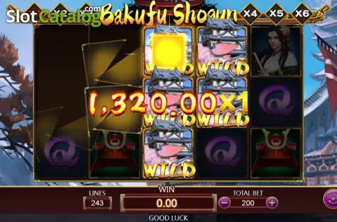 Скрин3. Bakufu Shogun слот