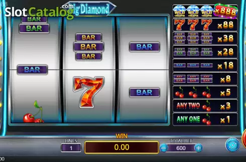 Скрин2. Big Diamond слот