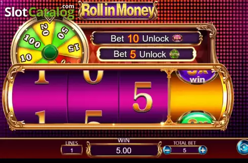 Скрин3. Roll in Money слот