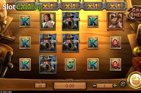 Скрин2. Grand Sheriff слот