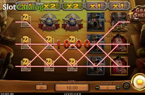 Скрин3. Grand Sheriff слот