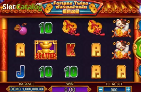 Скрин2. Fortune Twins слот