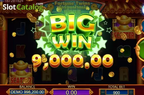 Скрин3. Fortune Twins слот