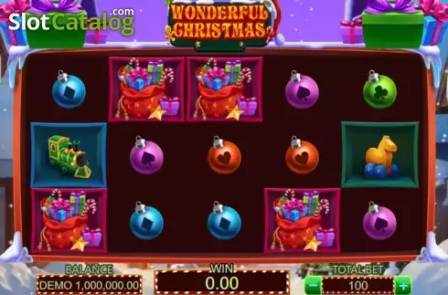 Скрин2. Wonderful Christmas слот