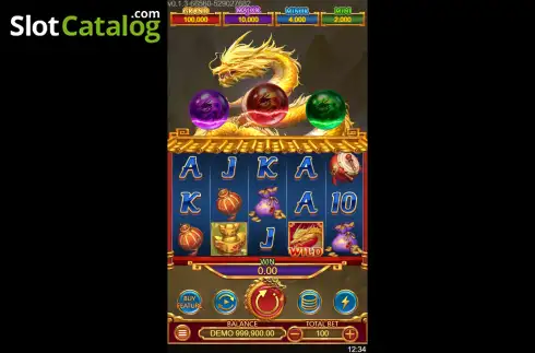 Скрин2. Zhen Long Ju Bao слот