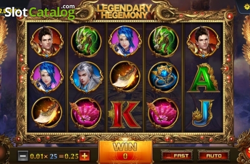 Скрин2. Legendary Hegemony слот