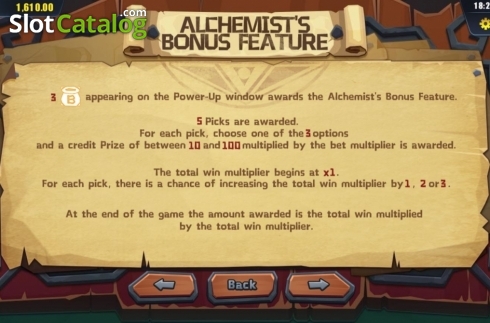 Скрин9. Crazy Alchemist слот