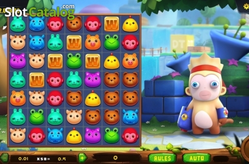 Скрин2. Monster Pop (Dream Tech) слот