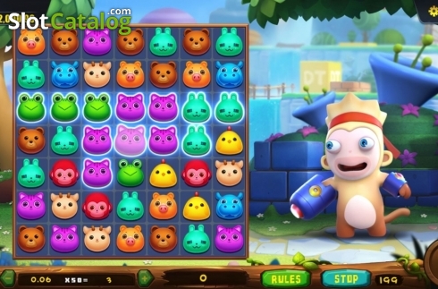 Скрин3. Monster Pop (Dream Tech) слот
