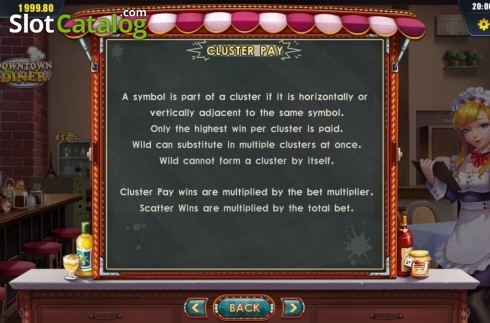 Скрин6. Downtown Diner слот
