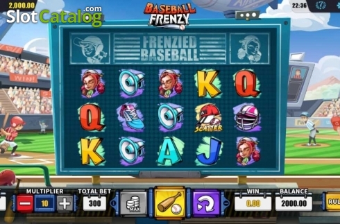 Скрин2. Baseball Frenzy слот