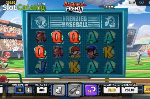Скрин5. Baseball Frenzy слот