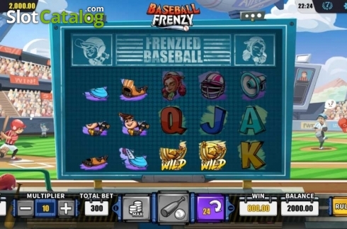 Скрин6. Baseball Frenzy слот
