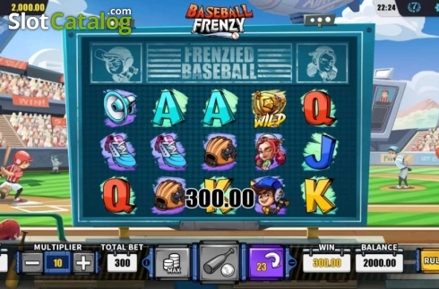Скрин7. Baseball Frenzy слот