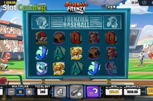 Скрин8. Baseball Frenzy слот