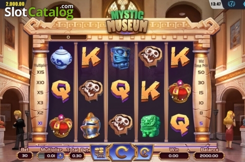 Скрин2. Mystic Museum слот