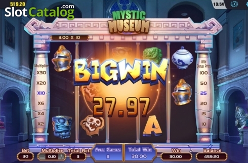 Скрин6. Mystic Museum слот