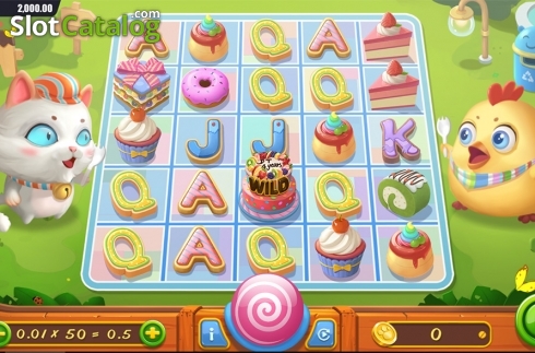 Скрин2. Happy Desserts слот