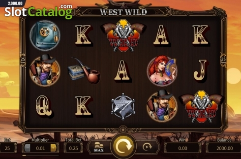 Скрин2. West Wild слот