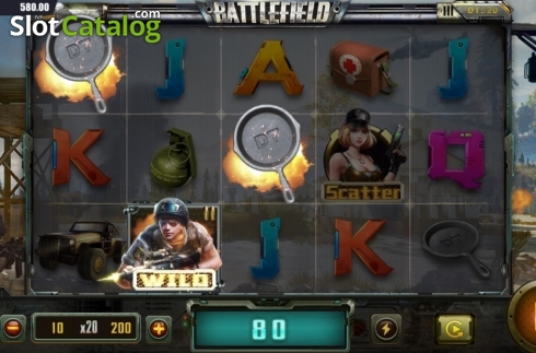 Скрин5. Battlefield слот