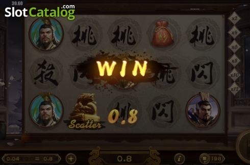 Скрин6. Three Kindoms (Dream Tech) слот