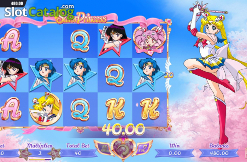 Скрин5. Sailor Princess слот