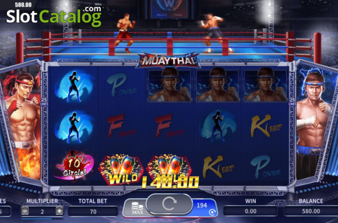 Скрин3. Muaythai слот