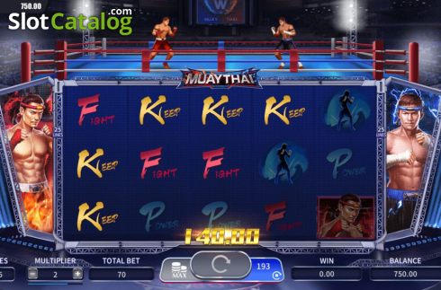 Скрин4. Muaythai слот