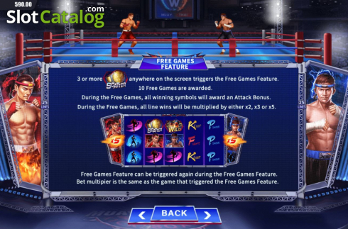 Скрин9. Muaythai слот