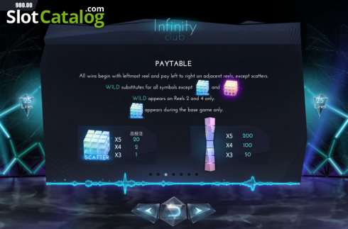 Скрин8. Infinity Club слот