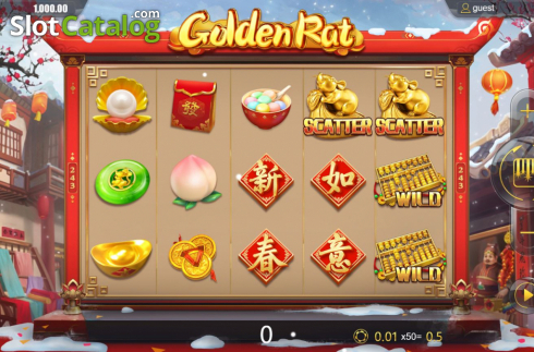 Скрин3. Golden Rat (Dream Tech) слот