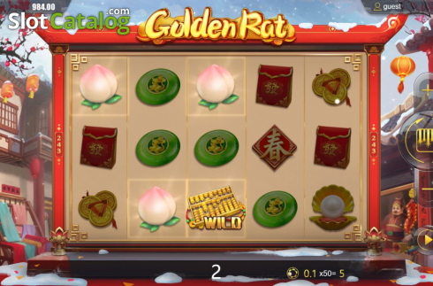 Скрин5. Golden Rat (Dream Tech) слот