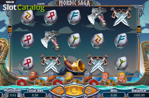 Скрин3. Nordic Saga слот
