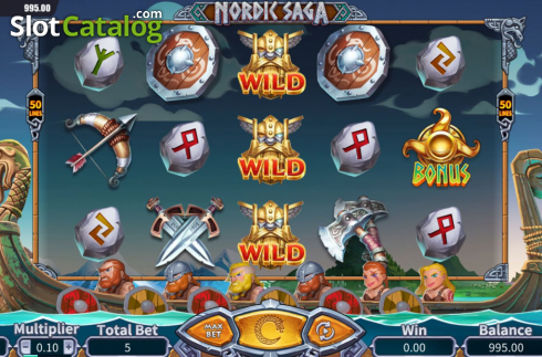 Скрин4. Nordic Saga слот