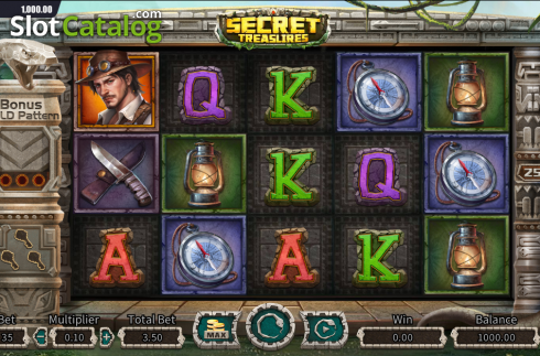 Скрин2. Secret Treasures (Dream Tech) слот