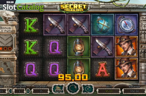 Скрин4. Secret Treasures (Dream Tech) слот