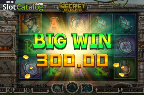 Скрин5. Secret Treasures (Dream Tech) слот