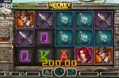 Скрин6. Secret Treasures (Dream Tech) слот