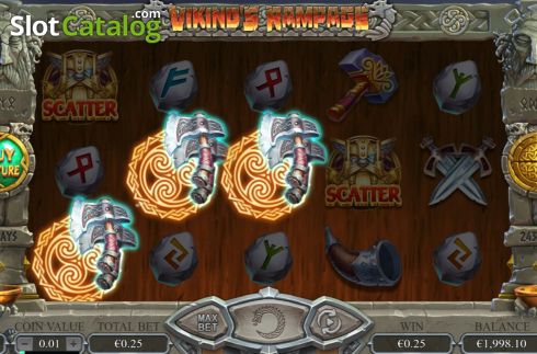 Скрин3. Vikings Rampage слот