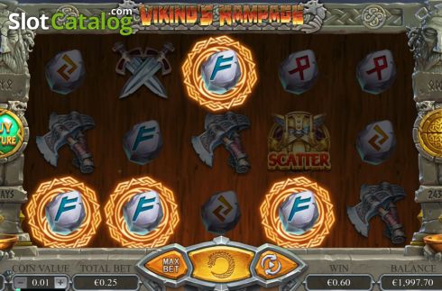 Скрин4. Vikings Rampage слот