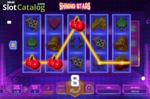 Скрин4. Shining Stars (Dream Tech) слот