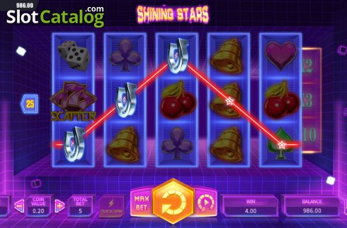 Скрин5. Shining Stars (Dream Tech) слот